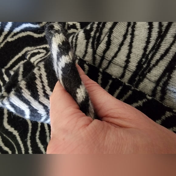 $198 NWT MAEVE Anthropologie Lambs Wool Knit Coat Cardigan S/M Oversized Thick - Picture 13 of 14